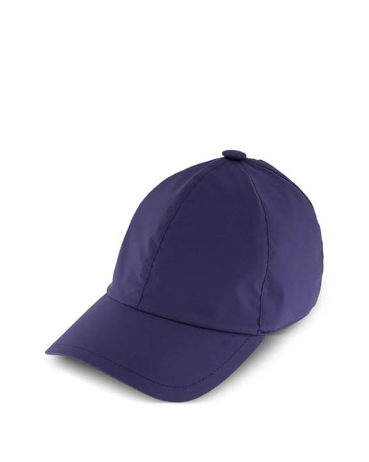 Fedeli Blue Panelled Cap for men