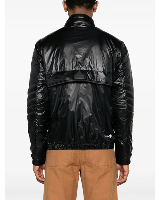 Moncler Black High-shine Padded Jacket - Men's - Polyamide/polyester/goose Down for men