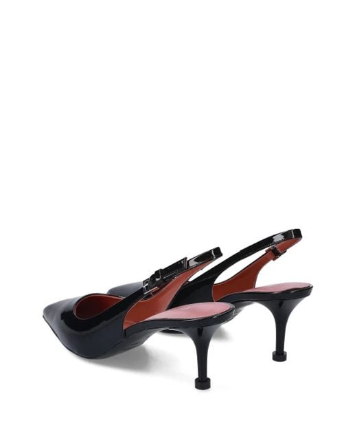 Premiata Brown Patent Leather Pumps