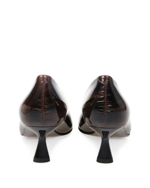 Sergio Levantesi Black Beatrix Pointed-Toe Pumps