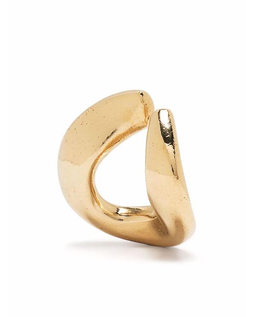 Beatriz Palacios Metallic Mittelgroßer Link Ear Cuff