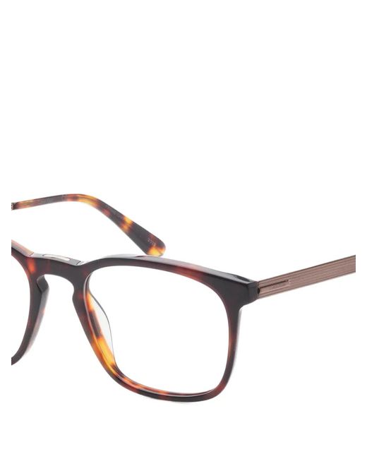 Calvin Klein White Rectangle-Frame Glasses for men
