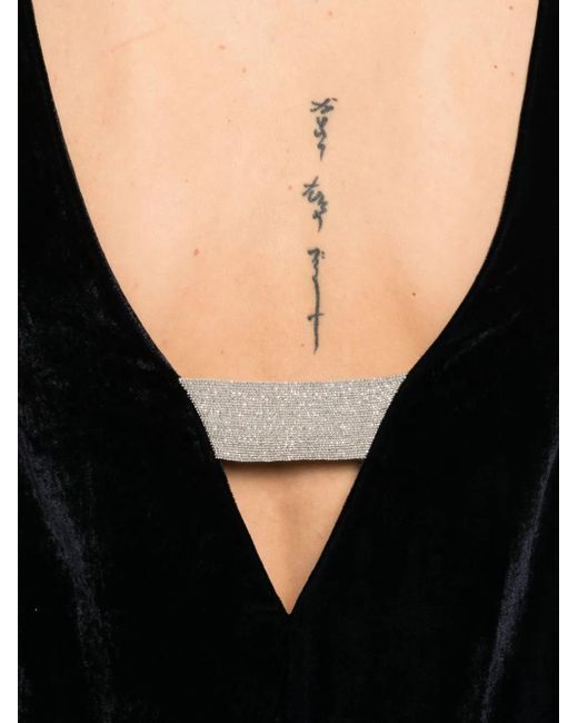Peserico Black Sleeveless Maxi Dress