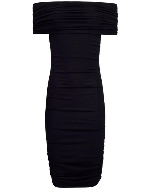 Khaite Blue The Aerica Drapped Dress