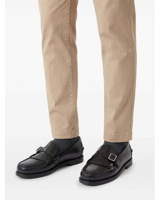 Sebago Black Ales Leather Loafers