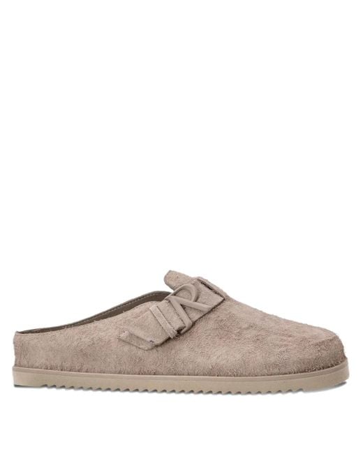 Represent Brown Suede Slippers for men
