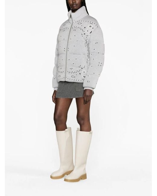 Alanui Gray Coats & Jackets
