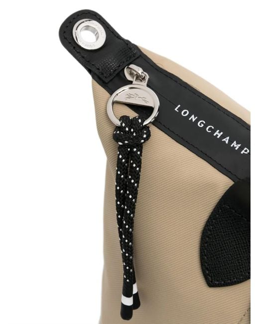 Bolso shopper Le Pliage Energy pequeño Longchamp de color Metallic