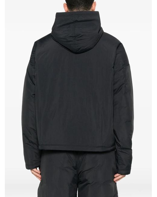 Nike Black Hooded Pocket Jacket for men