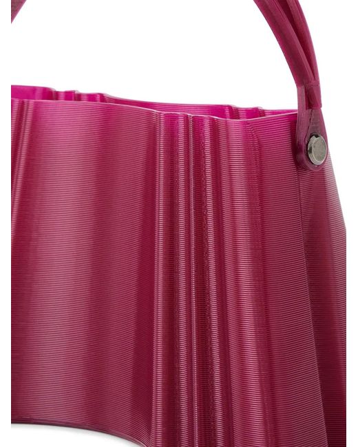 Touchless Purple Micro Silk Clutch Bag