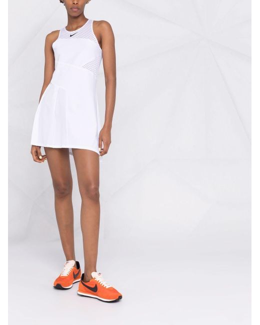 Nike White Dri-FIT Advantage Tennis Kleid