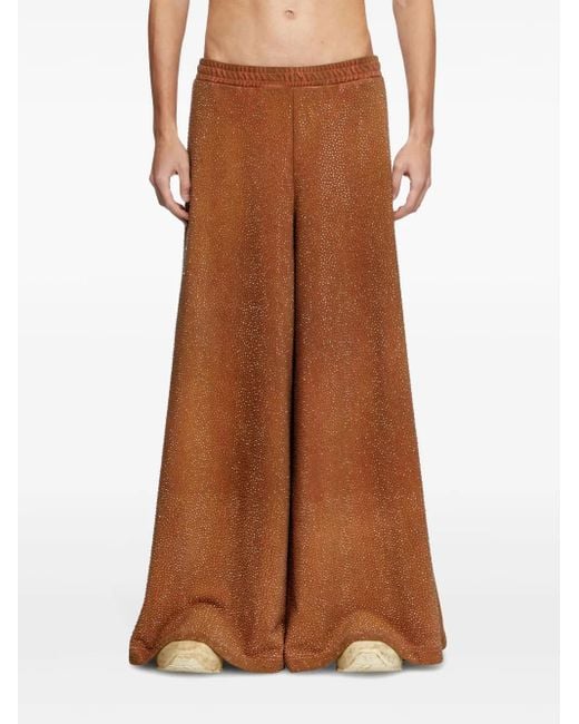 DIESEL X Damiano David P-Dam-Lux-Dd Broek in het Brown