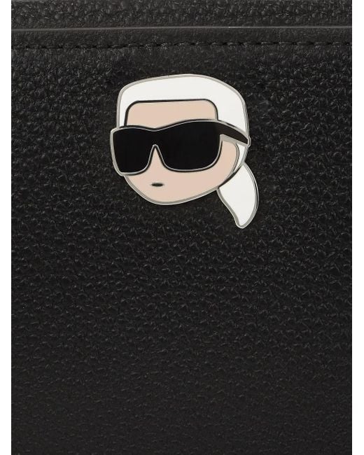 Karl Lagerfeld Ikon Crossbodytas in het Black