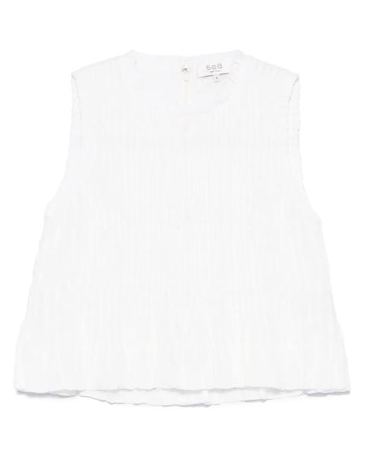 Sea Zora Tanktop in het White