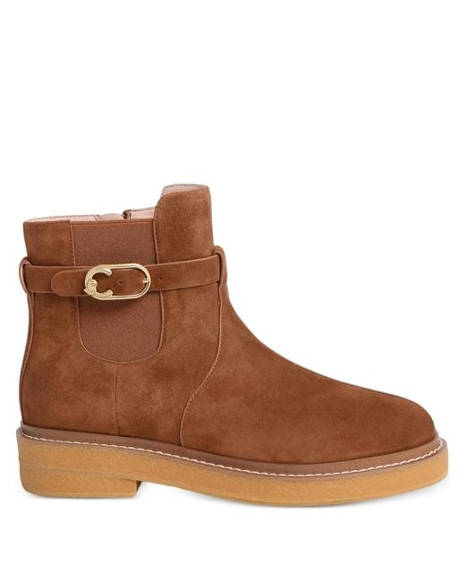 Coccinelle Brown Bottines C-Saddle
