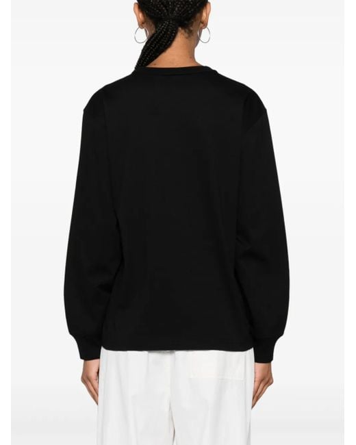Alexander Wang Black T-Shirt With Logo
