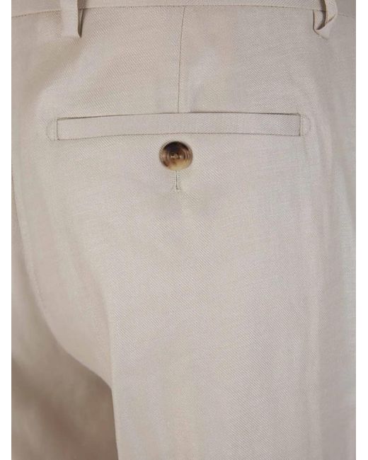Lardini Gray Tailored Trousers for men