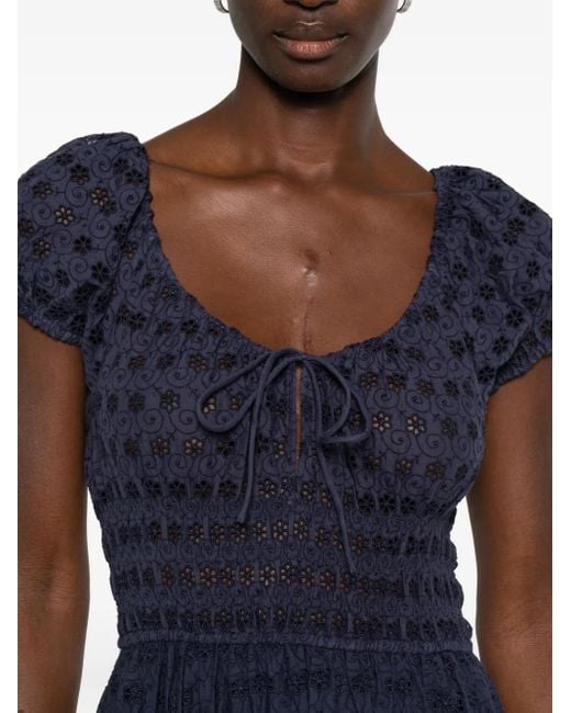 Vestido midi Quinn Doen de color Blue