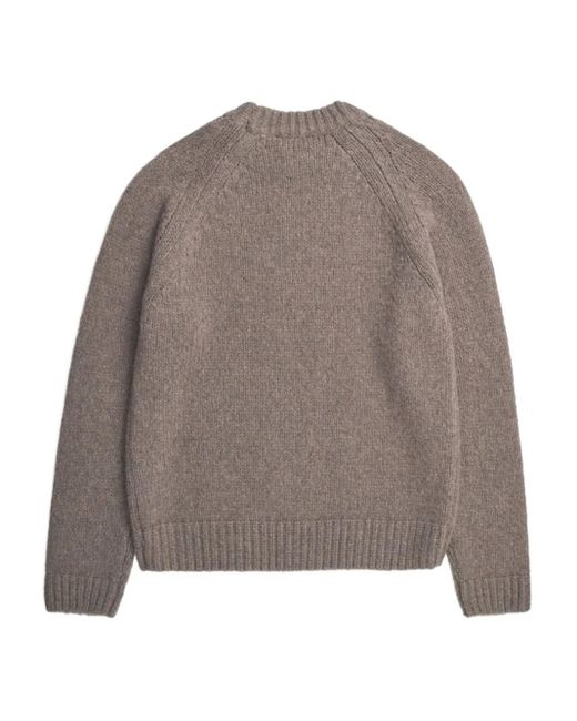 Norse Projects Birger Trui Met Raglan Mouwen in het Brown voor heren