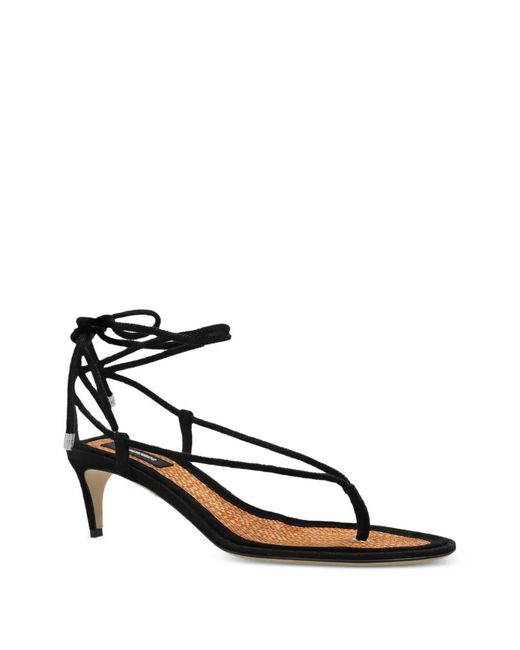 DSquared² White Heeled Sandals