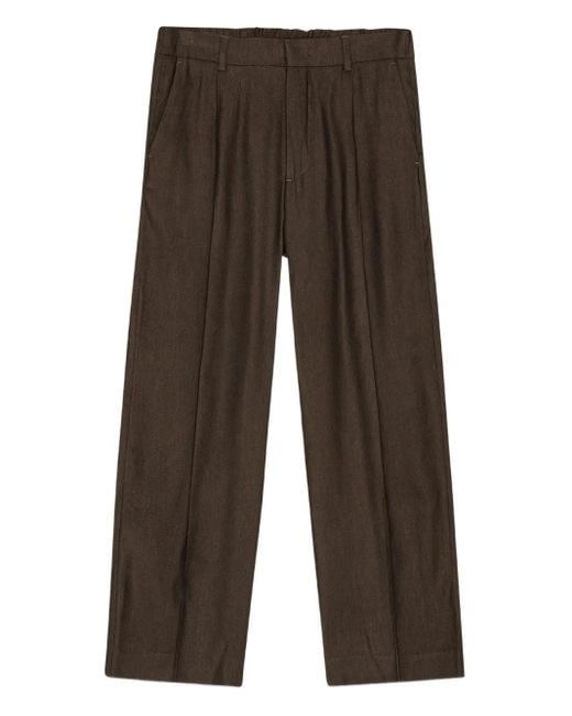 NN07 Brown Kay Trousers for men