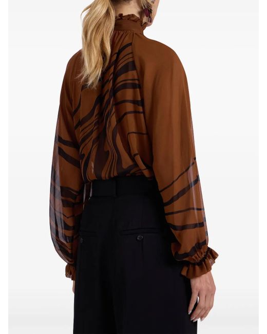 LaDoubleJ Brown Cerere Blouse