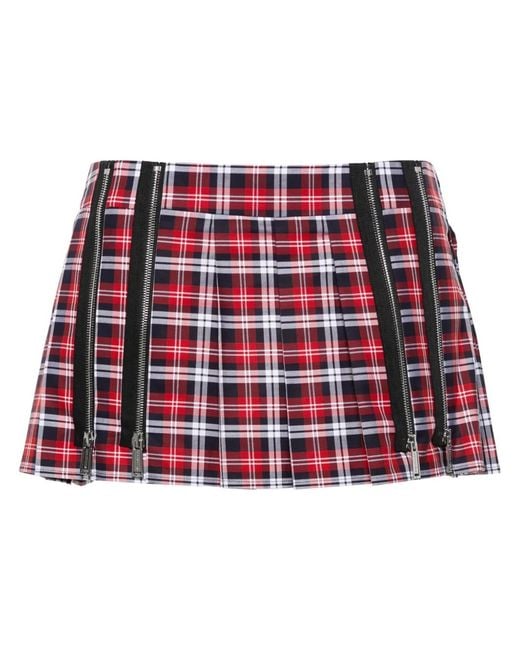 DSquared² Red 'Baby One More Time Hot' Skirt