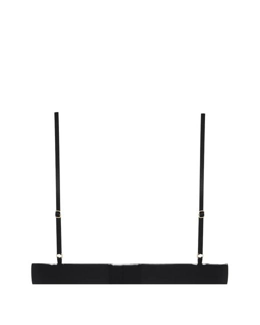 Maison Close Black Double Sens Triangle Bralette
