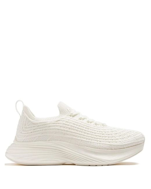 Athletic Propulsion Labs White Techloom Zipline Sneakers