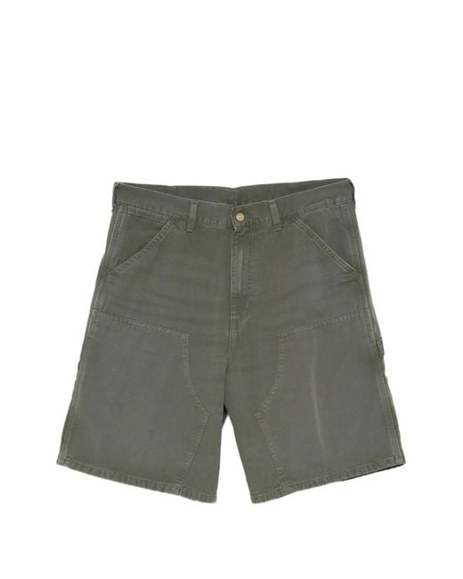 Carhartt メンズ グリーン Double Knee カーゴショーツ
