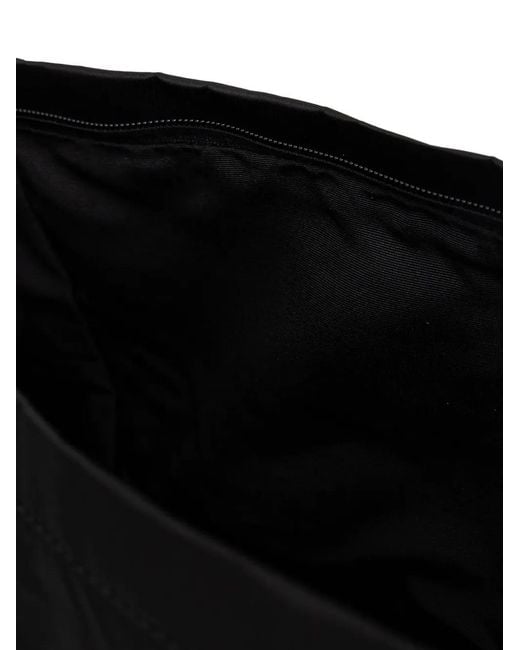 Marc O' Polo Black Buckle Rolltop Backpack for men