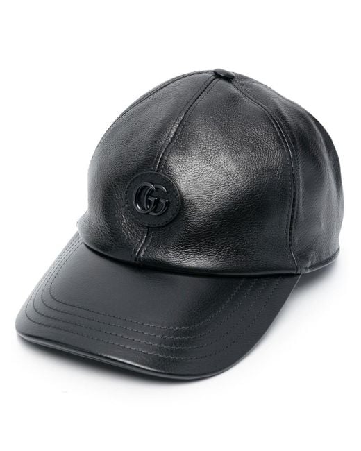 Gucci Black Baseballkappe Mit Gg