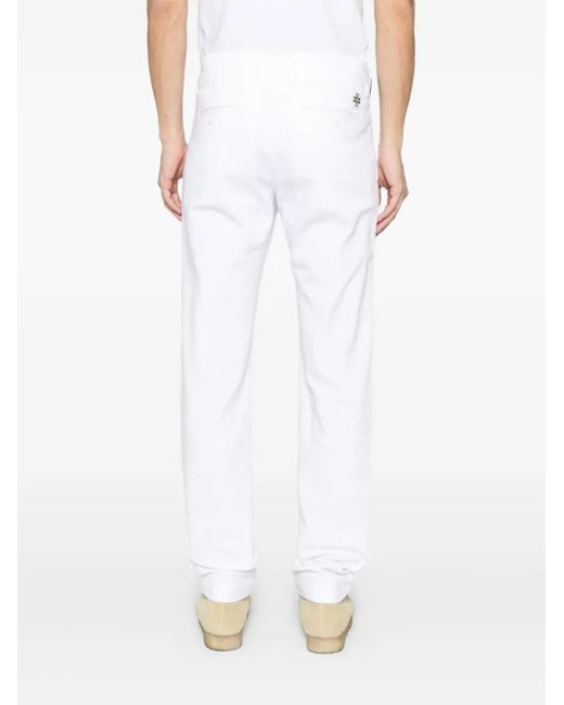 Jacob Cohen White Bobby Trousers for men