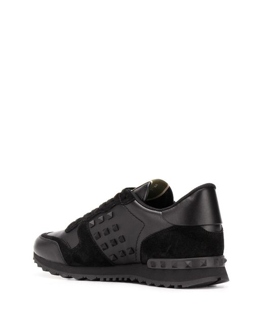 valentino rockstud mens sneakers