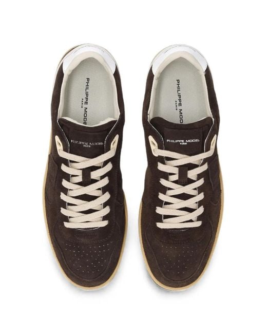 Philippe Model Black Pgal Sneakers for men