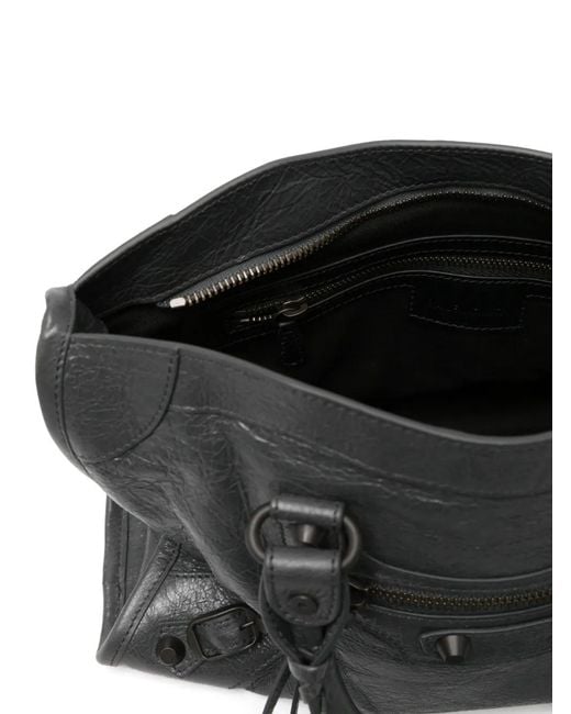 Balenciaga Gray Le City Shoulder Bag