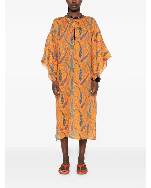 Etro Orange Dresses