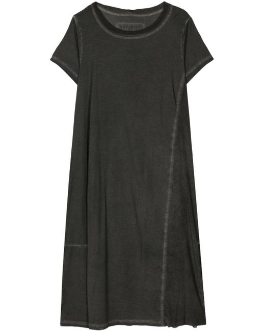 Rundholz Katoenen Midi-jurk in het Black