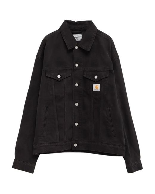Carhartt Black Everson Chest-Pockets Jacket for men