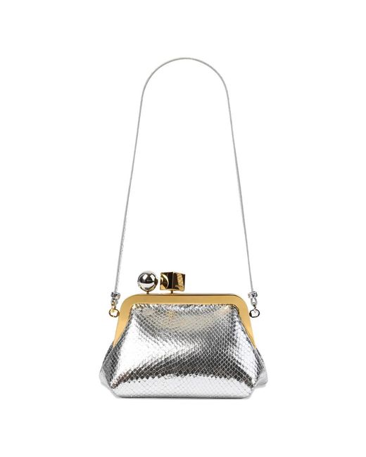 Jacquemus White Le Berlingot Shoulder Bag