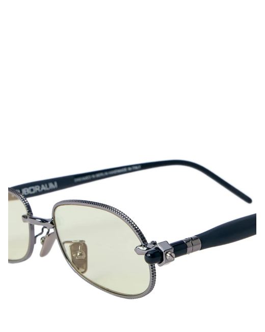 Kuboraum Metallic P78 Geometric-Frame Sunglasses