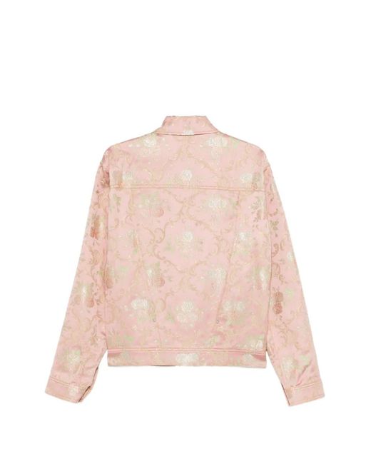 Junya Watanabe Pink Floral Jacket for men