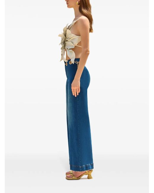 Cult Gaia Sydney Jeans in Blue | Lyst