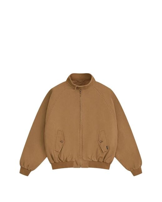 Gosha Rubchinskiy Brown Harrington Zip-Up Jacket