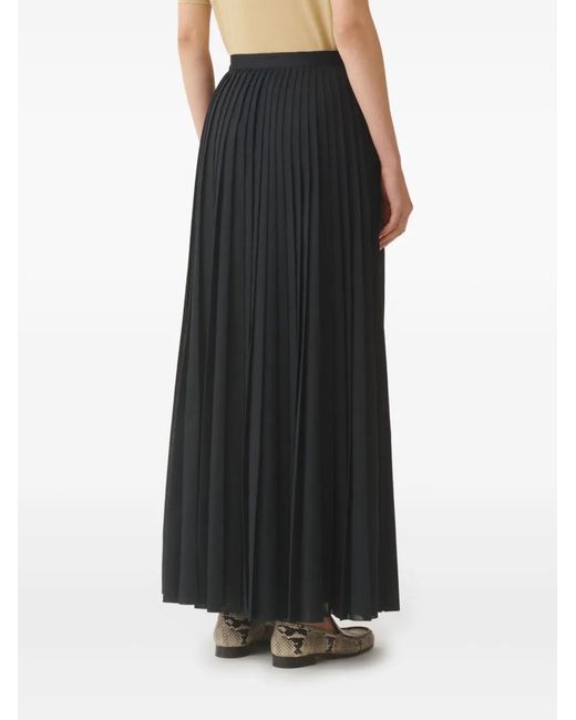 Fabiana Filippi Black Midi Skirt
