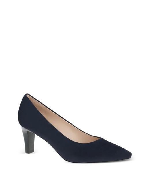Peter Kaiser Blue Pointed Toe Heeled Pumps