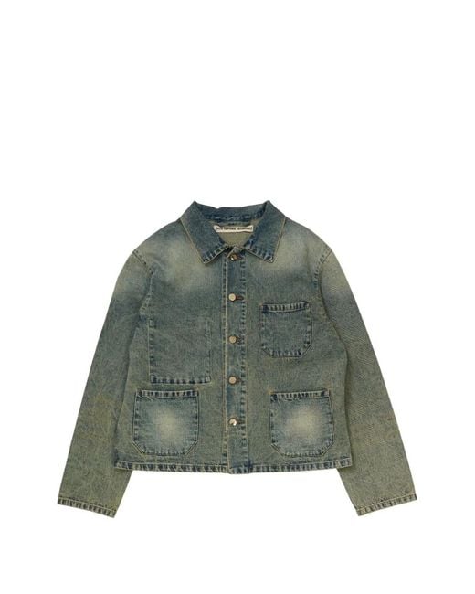 Meta Campania Collective Green Bill Denim Jacket for men