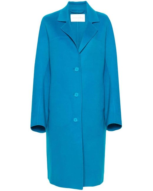 Christian Wijnants Blue Camar Wool Midi Coat