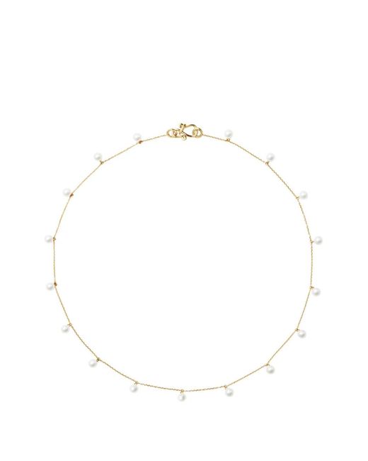 Sophie Bille Brahe White Lou Lou Pearl Necklace