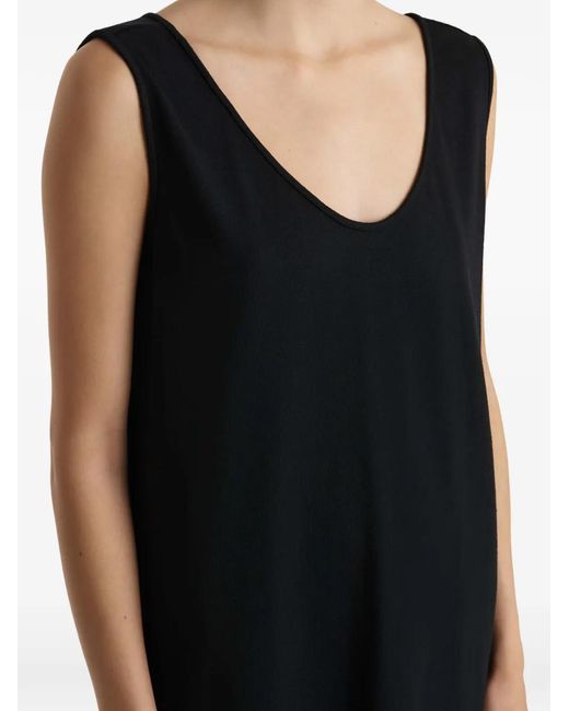 Khaite Black Hall Dress